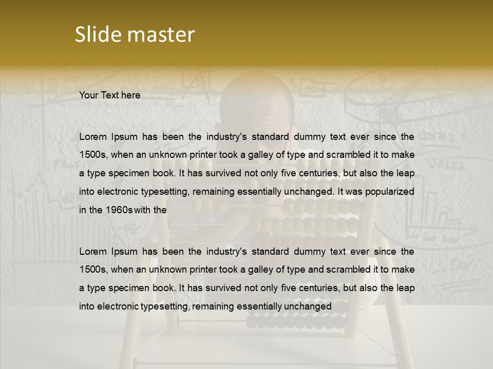Poor Chart Disaster PowerPoint Template