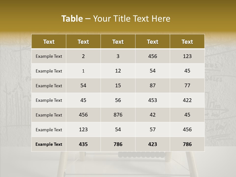 Poor Chart Disaster PowerPoint Template
