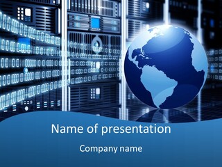 Processor Security Peripheral PowerPoint Template