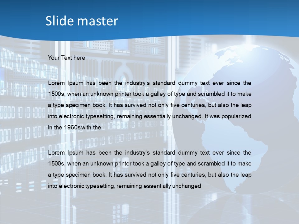 Processor Security Peripheral PowerPoint Template