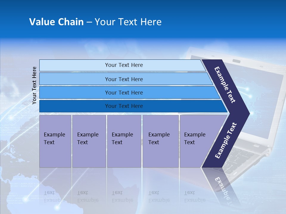 Background Communication Map PowerPoint Template