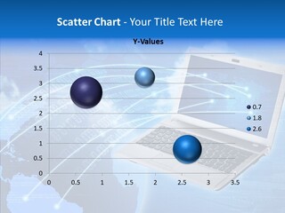 Background Communication Map PowerPoint Template