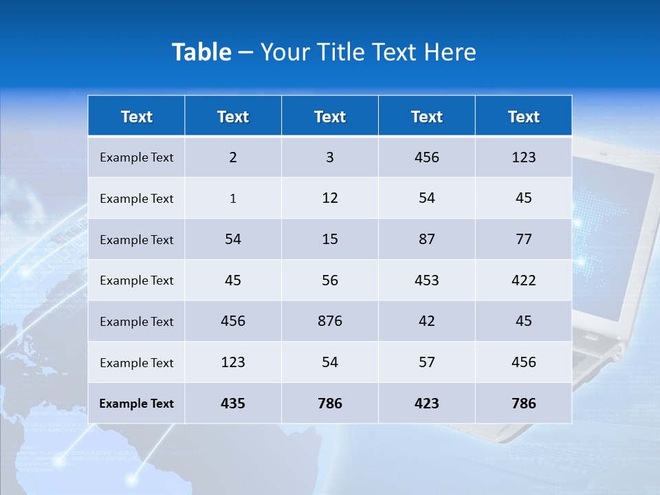 Background Communication Map PowerPoint Template