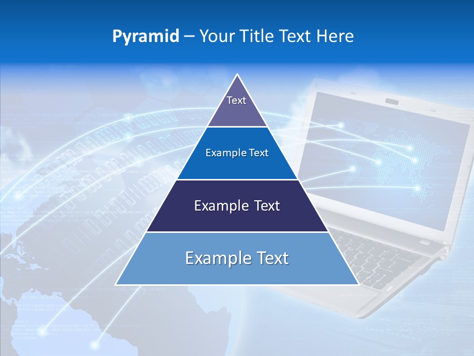 Background Communication Map PowerPoint Template