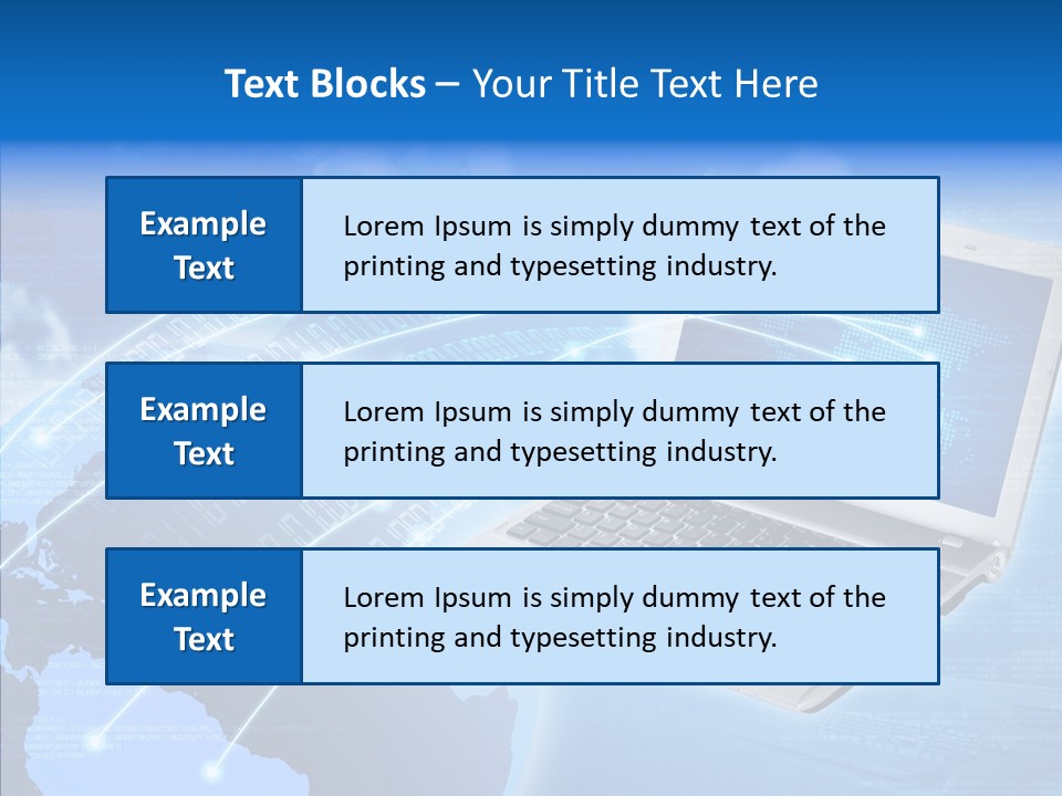 Background Communication Map PowerPoint Template