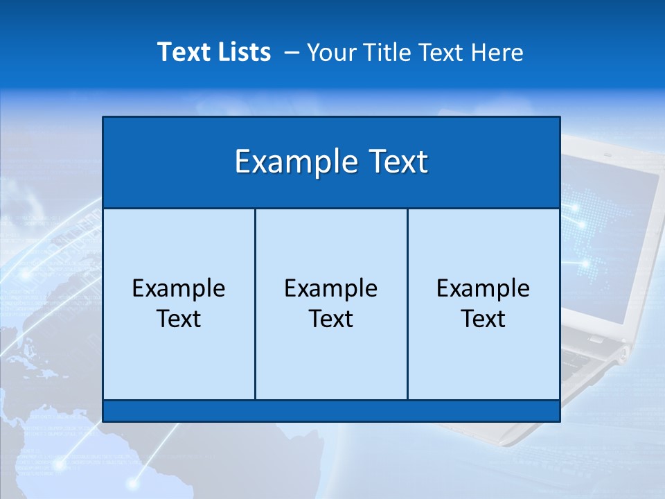 Background Communication Map PowerPoint Template