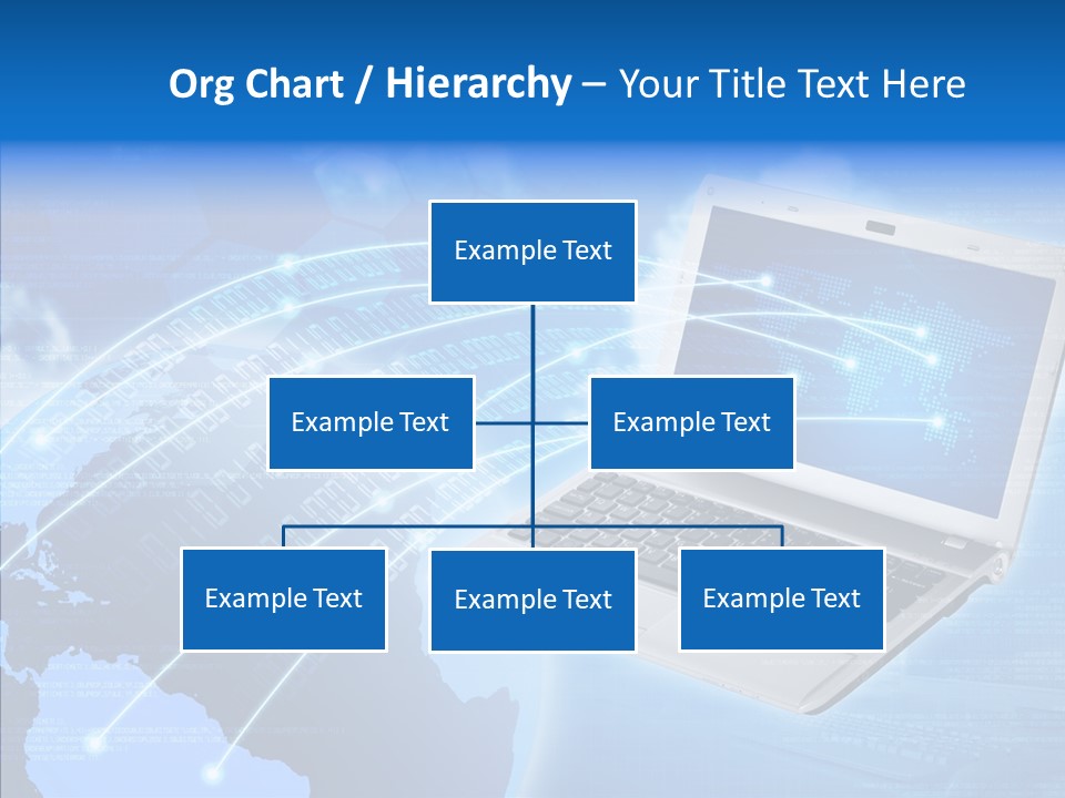 Background Communication Map PowerPoint Template