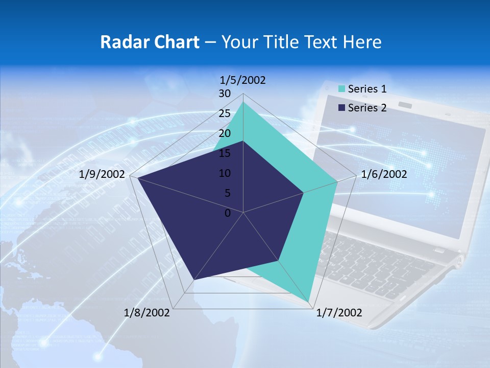 Background Communication Map PowerPoint Template