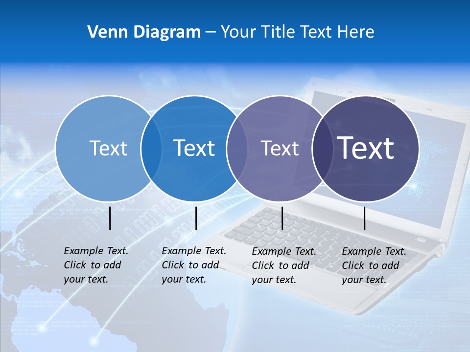 Background Communication Map PowerPoint Template