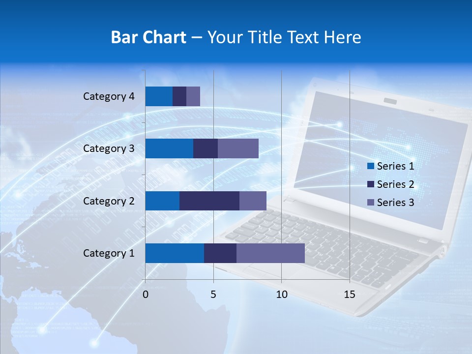 Background Communication Map PowerPoint Template