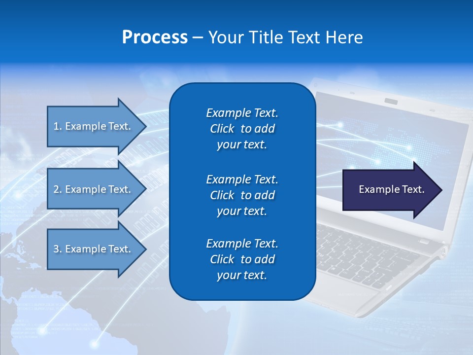 Background Communication Map PowerPoint Template