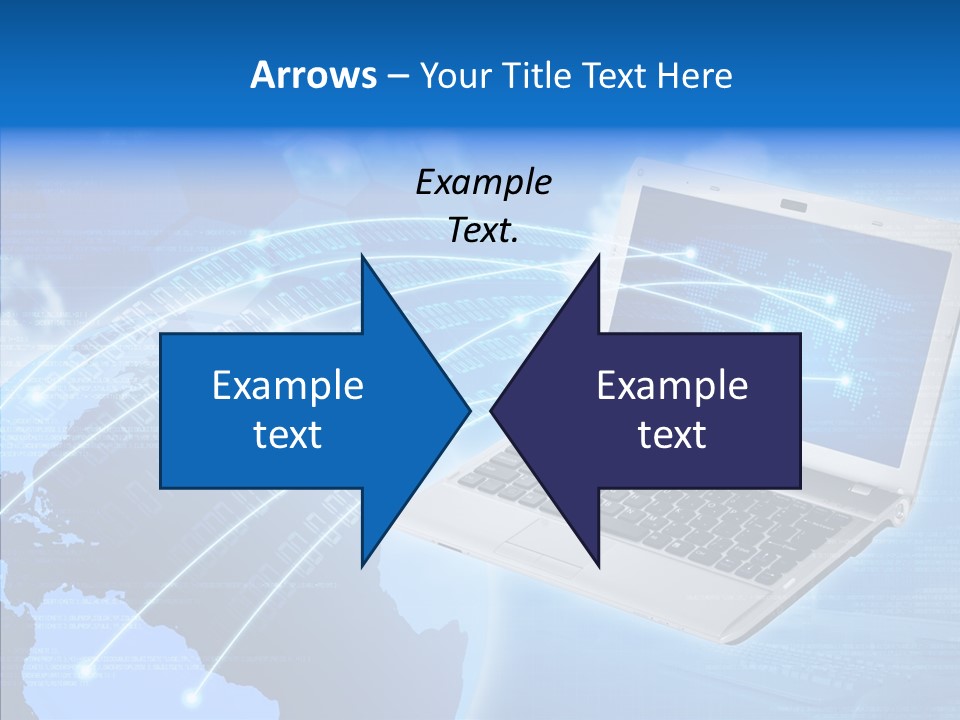 Background Communication Map PowerPoint Template