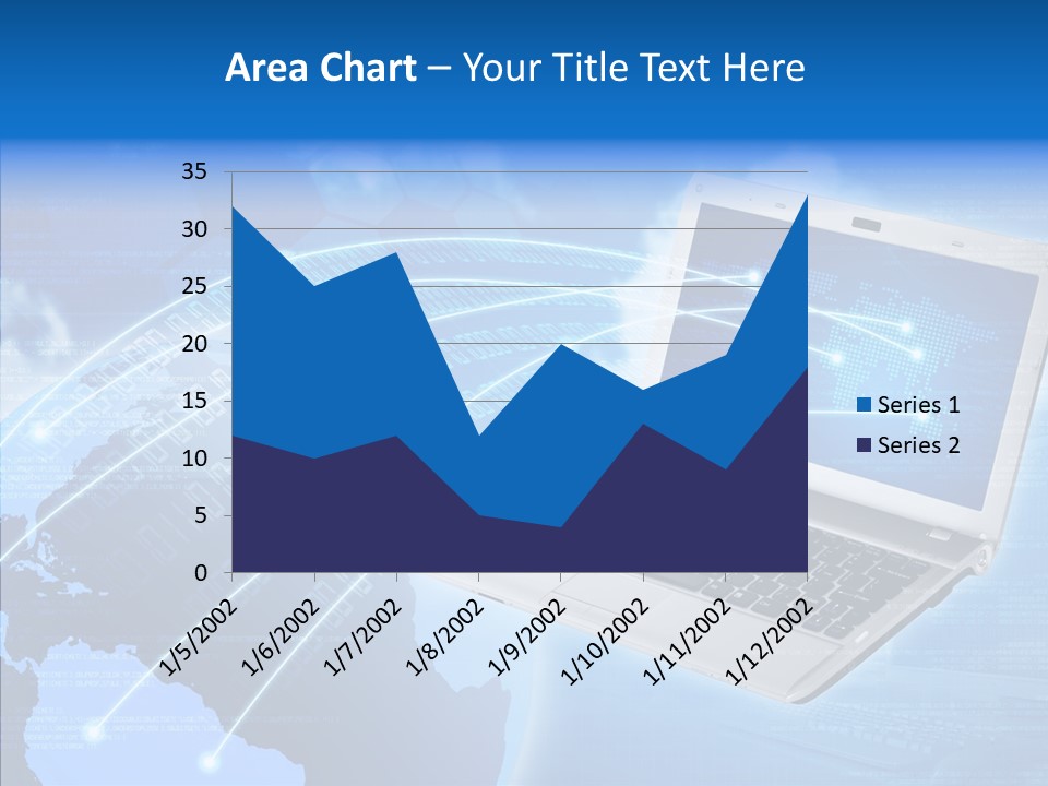 Background Communication Map PowerPoint Template