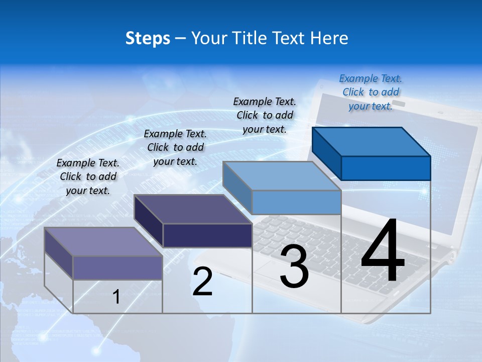 Background Communication Map PowerPoint Template