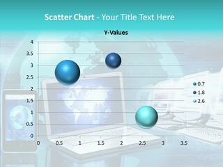 Worldmap Worldwide Smart Phone PowerPoint Template