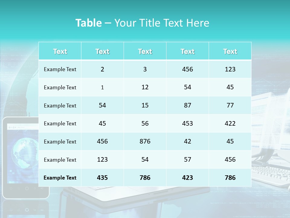 Worldmap Worldwide Smart Phone PowerPoint Template