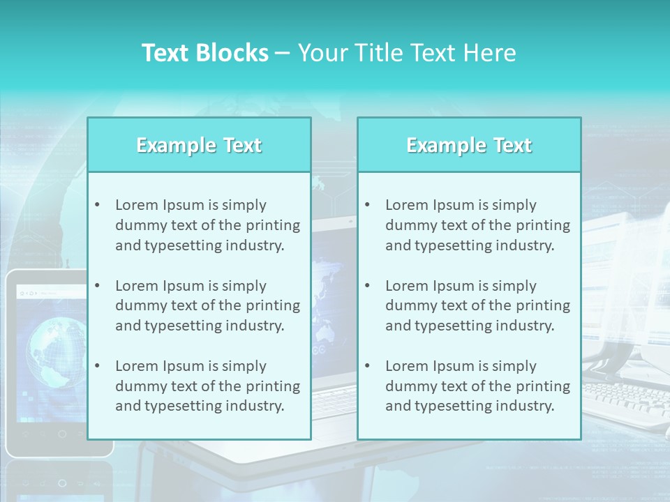 Worldmap Worldwide Smart Phone PowerPoint Template