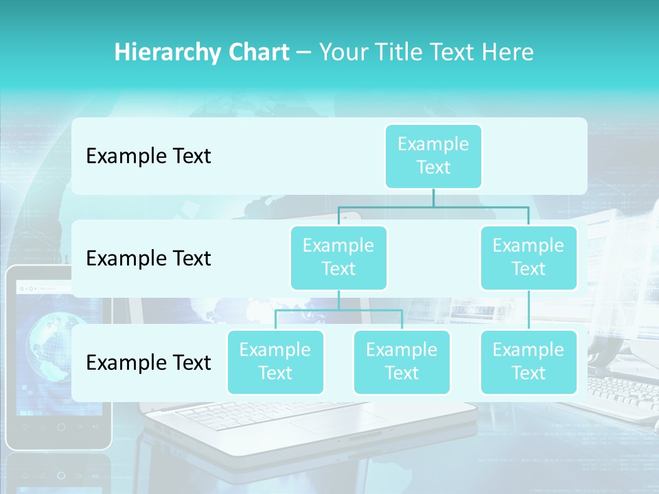 Worldmap Worldwide Smart Phone PowerPoint Template