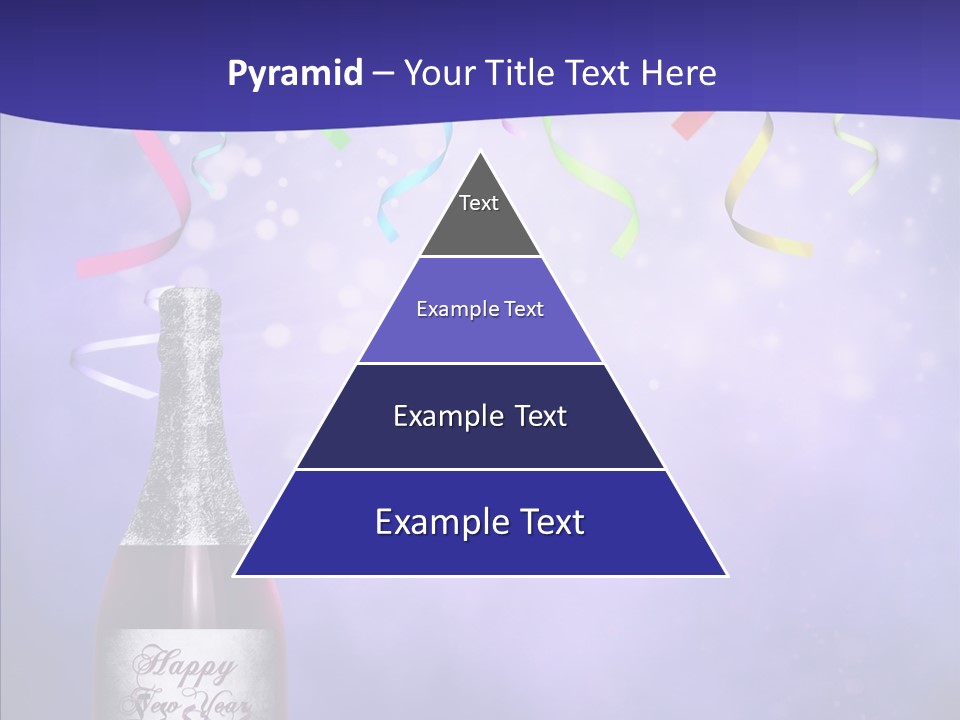 Fantasy Niebieski Wst PowerPoint Template