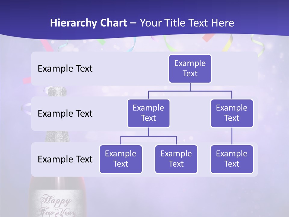 Fantasy Niebieski Wst PowerPoint Template