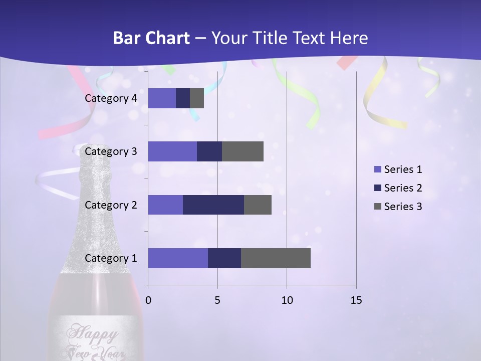 Fantasy Niebieski Wst PowerPoint Template