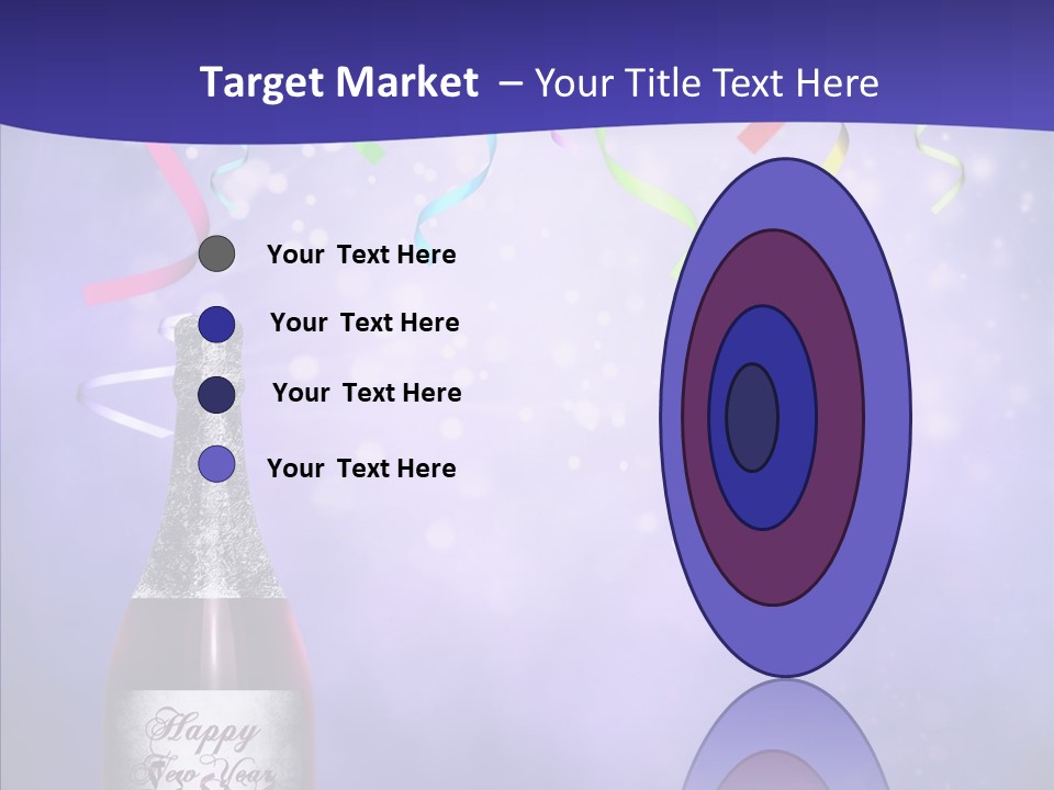 Fantasy Niebieski Wst PowerPoint Template