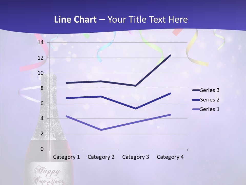 Fantasy Niebieski Wst PowerPoint Template