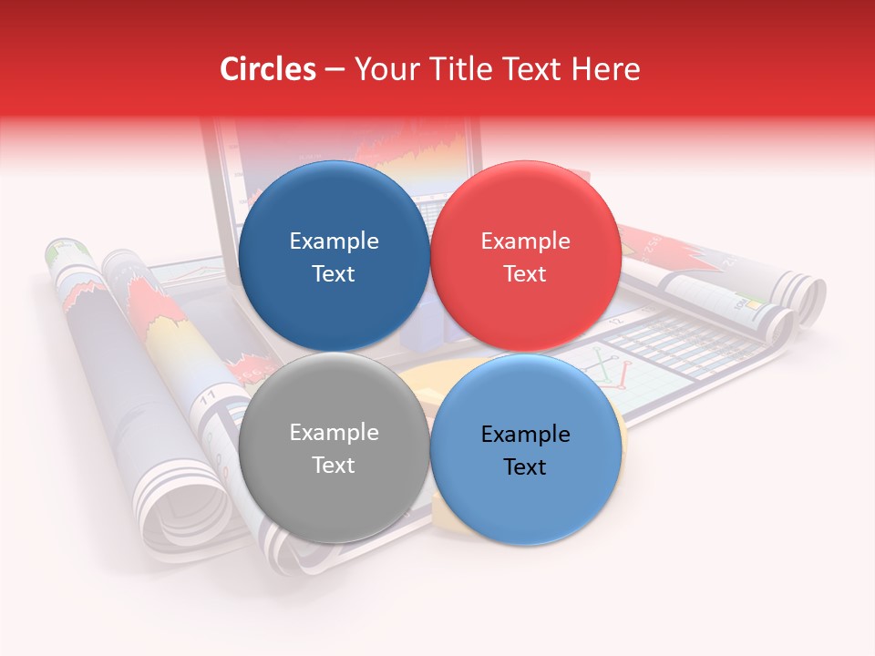 Closeup Data Office PowerPoint Template