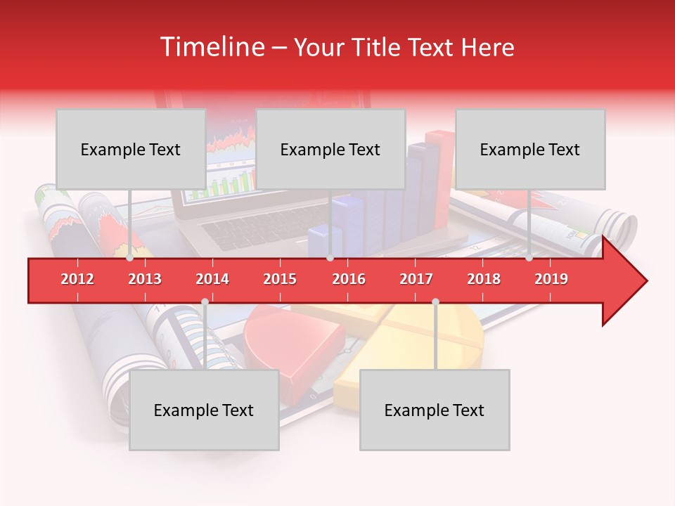 Closeup Data Office PowerPoint Template