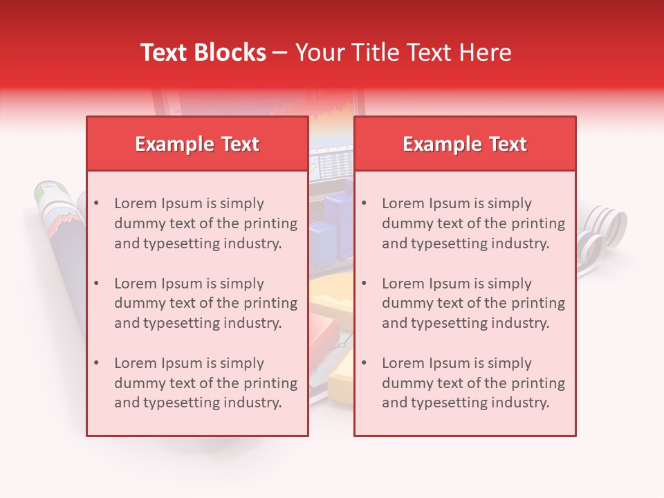 Closeup Data Office PowerPoint Template