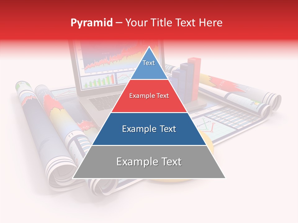 Closeup Data Office PowerPoint Template