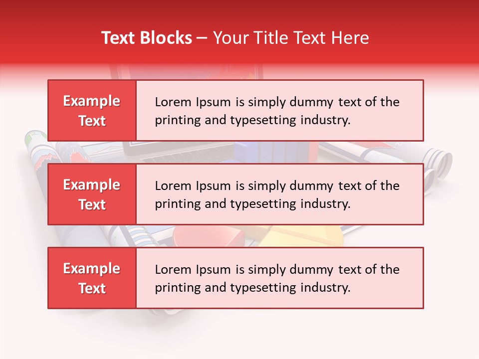 Closeup Data Office PowerPoint Template