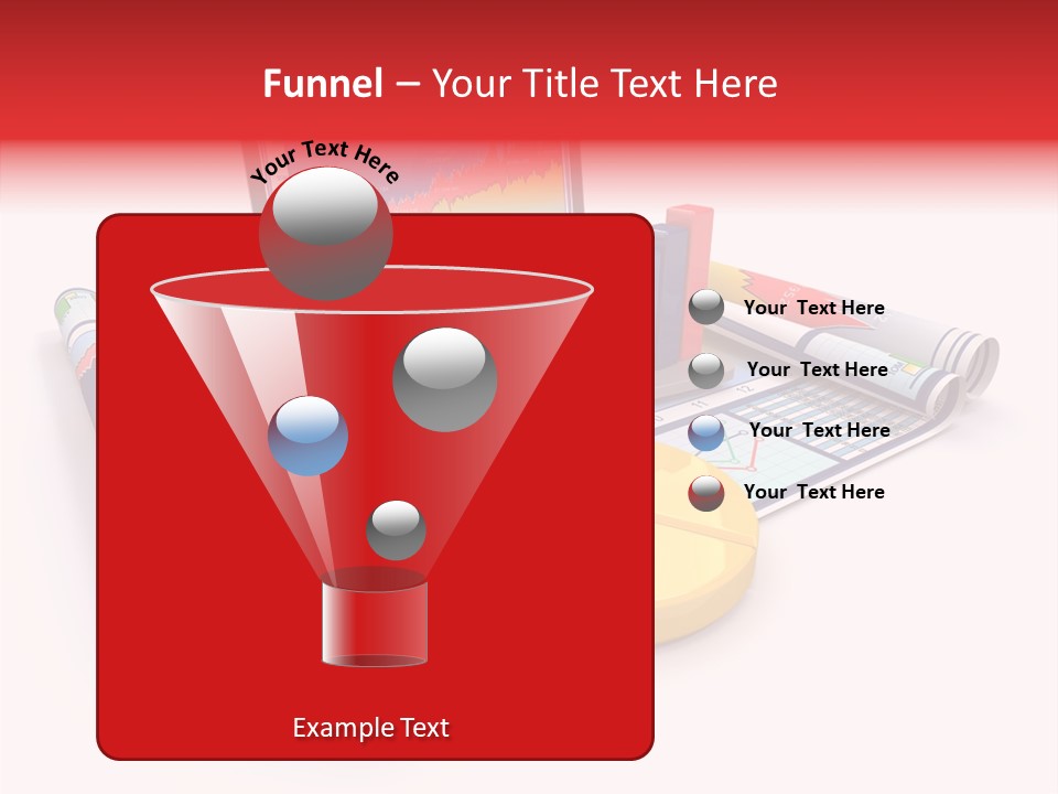 Closeup Data Office PowerPoint Template