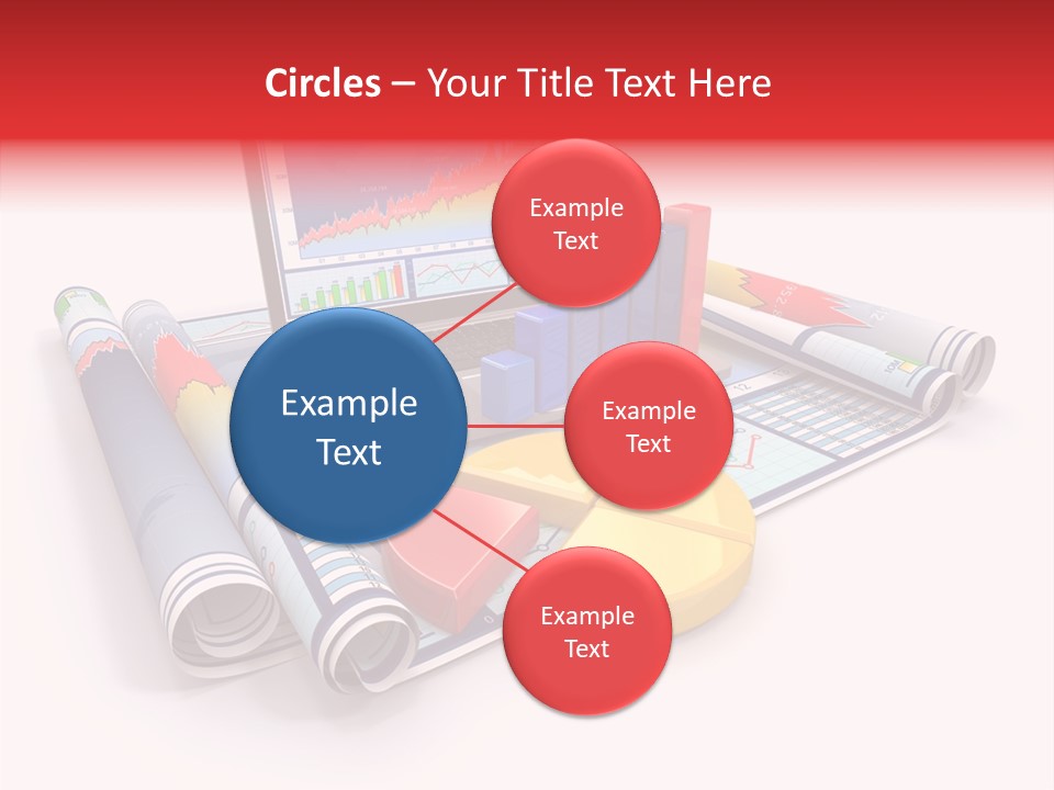 Closeup Data Office PowerPoint Template