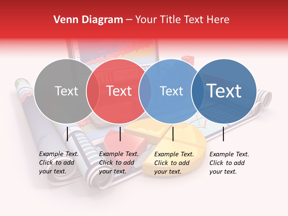 Closeup Data Office PowerPoint Template