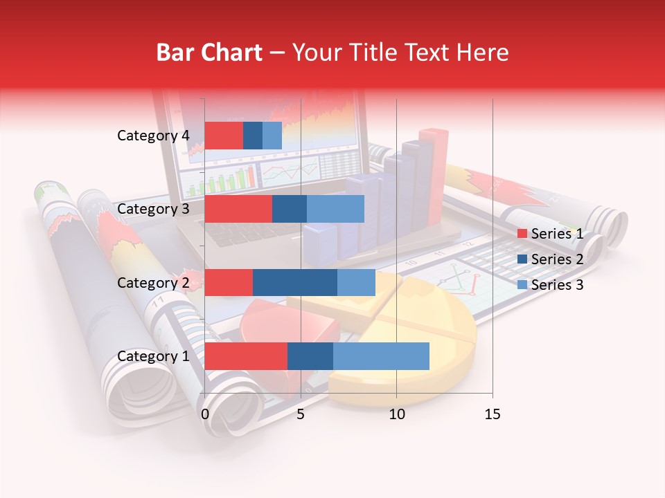 Closeup Data Office PowerPoint Template