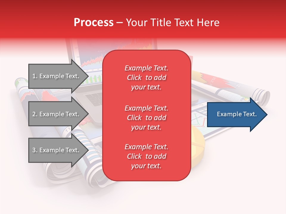 Closeup Data Office PowerPoint Template