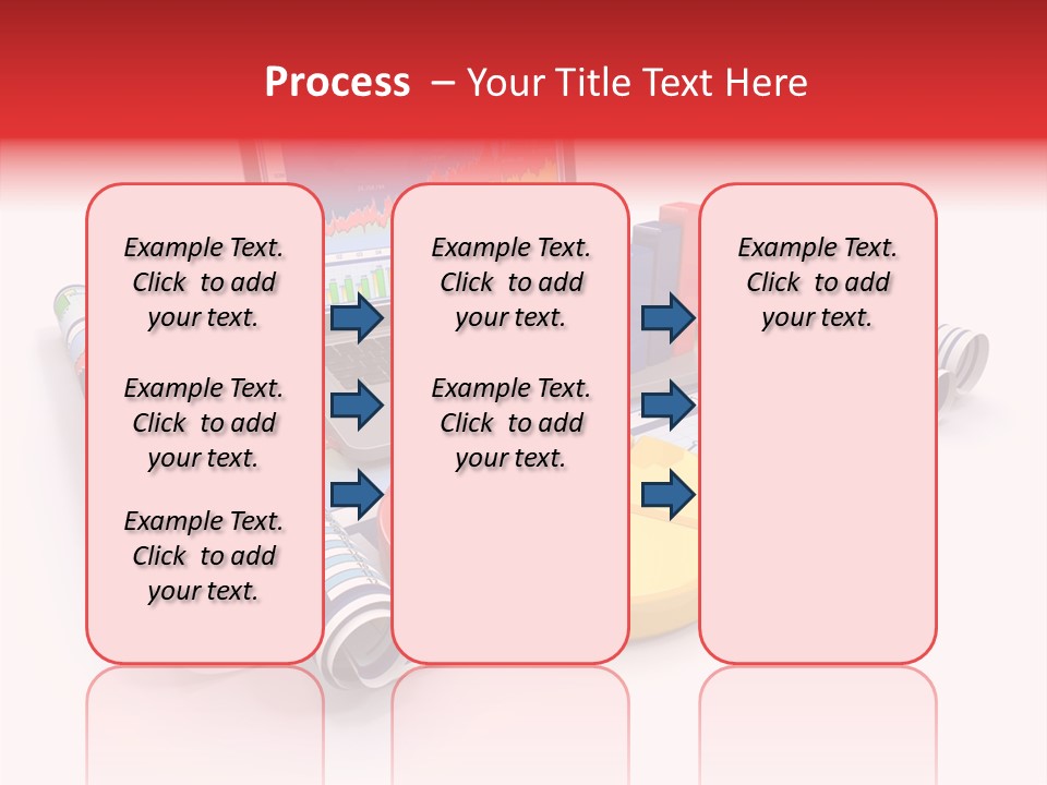 Closeup Data Office PowerPoint Template