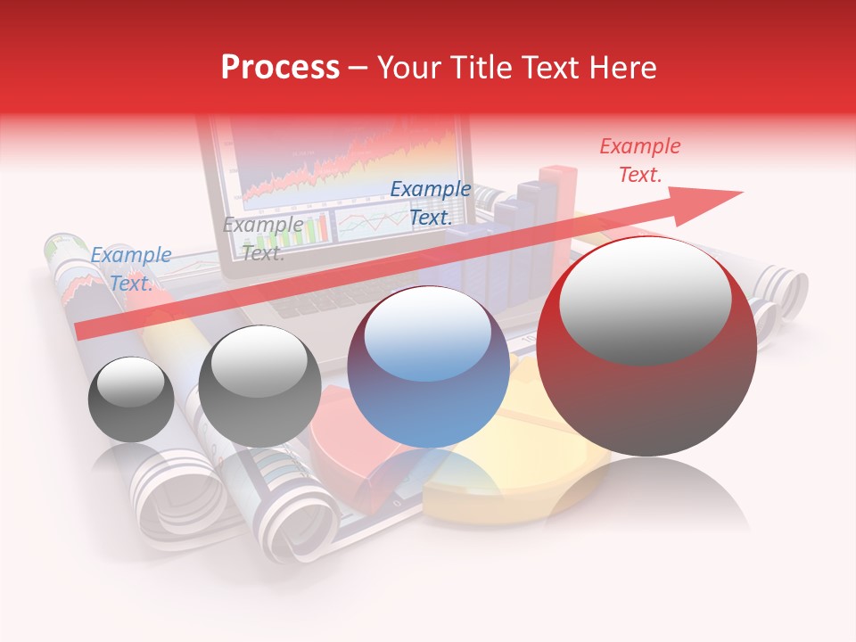 Closeup Data Office PowerPoint Template