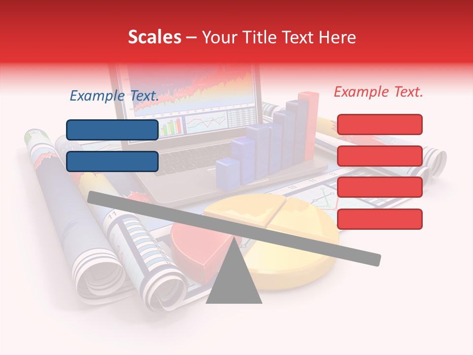 Closeup Data Office PowerPoint Template
