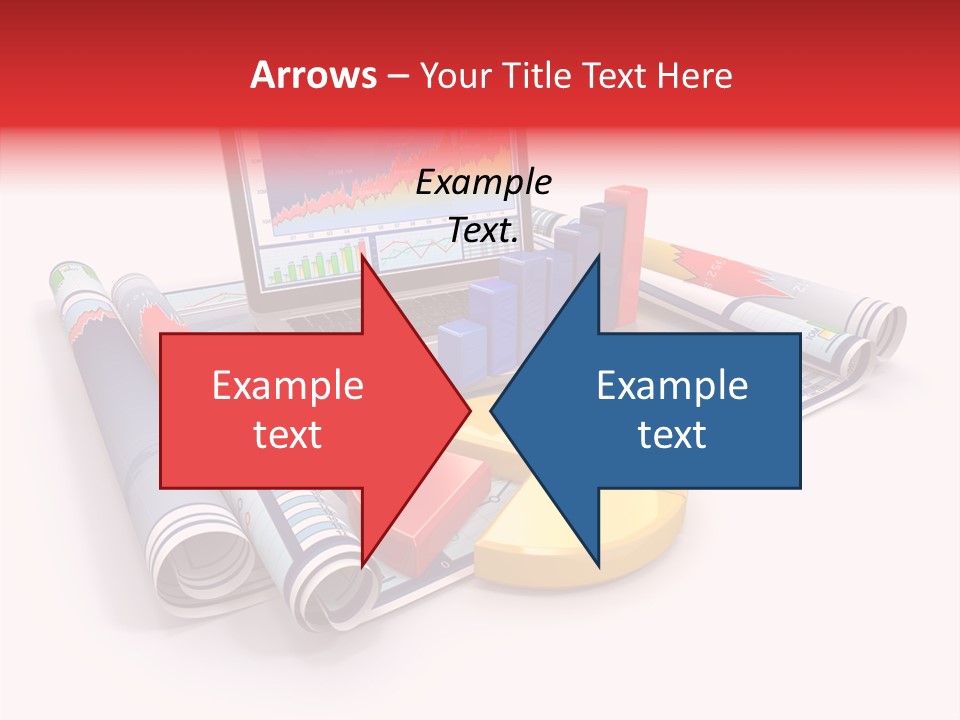 Closeup Data Office PowerPoint Template