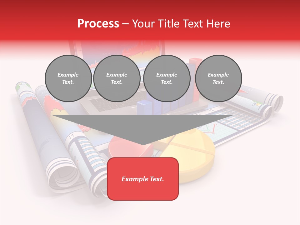Closeup Data Office PowerPoint Template