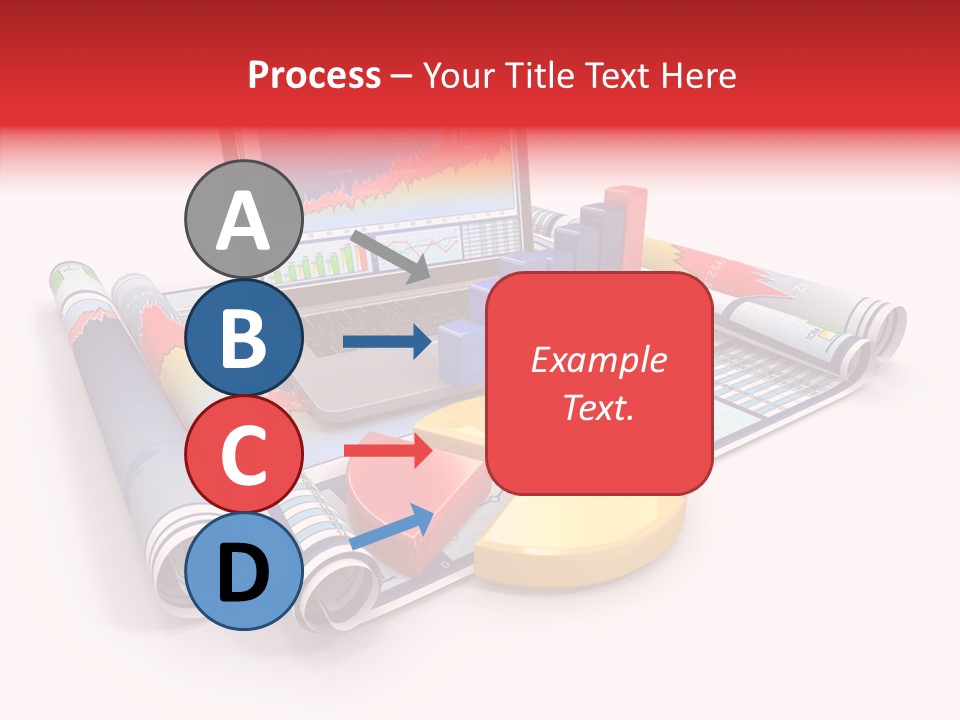 Closeup Data Office PowerPoint Template