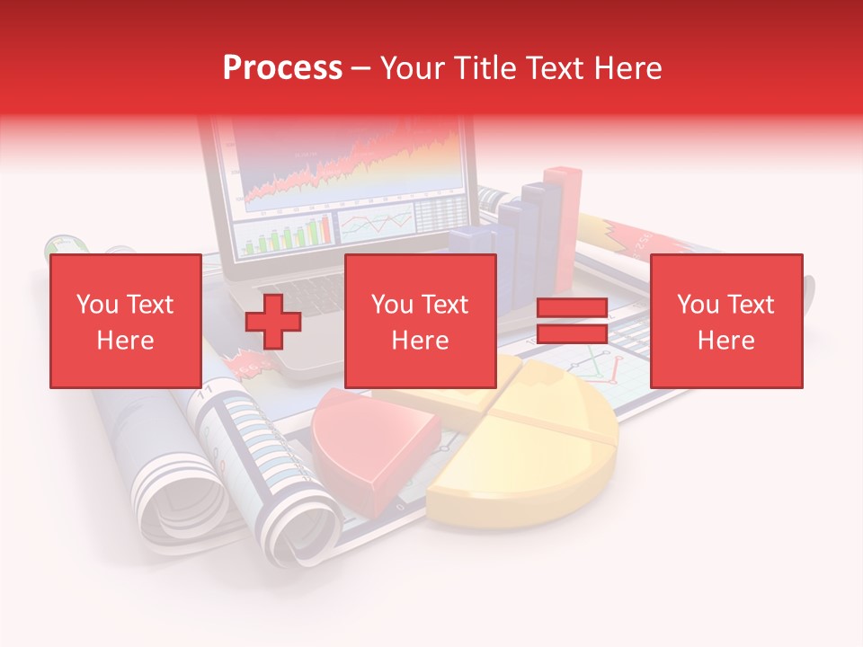 Closeup Data Office PowerPoint Template