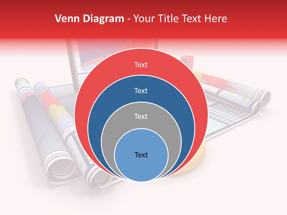 Closeup Data Office PowerPoint Template