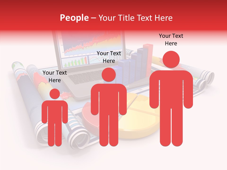 Closeup Data Office PowerPoint Template