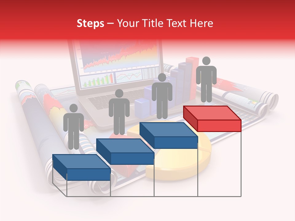 Closeup Data Office PowerPoint Template