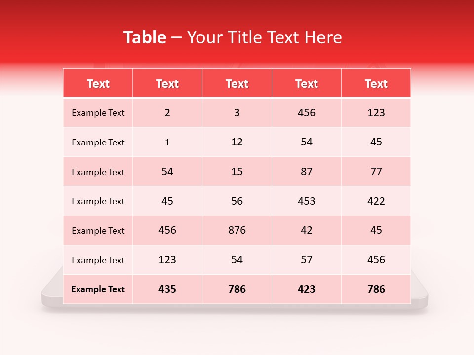Spreadsheet Office Diagram PowerPoint Template