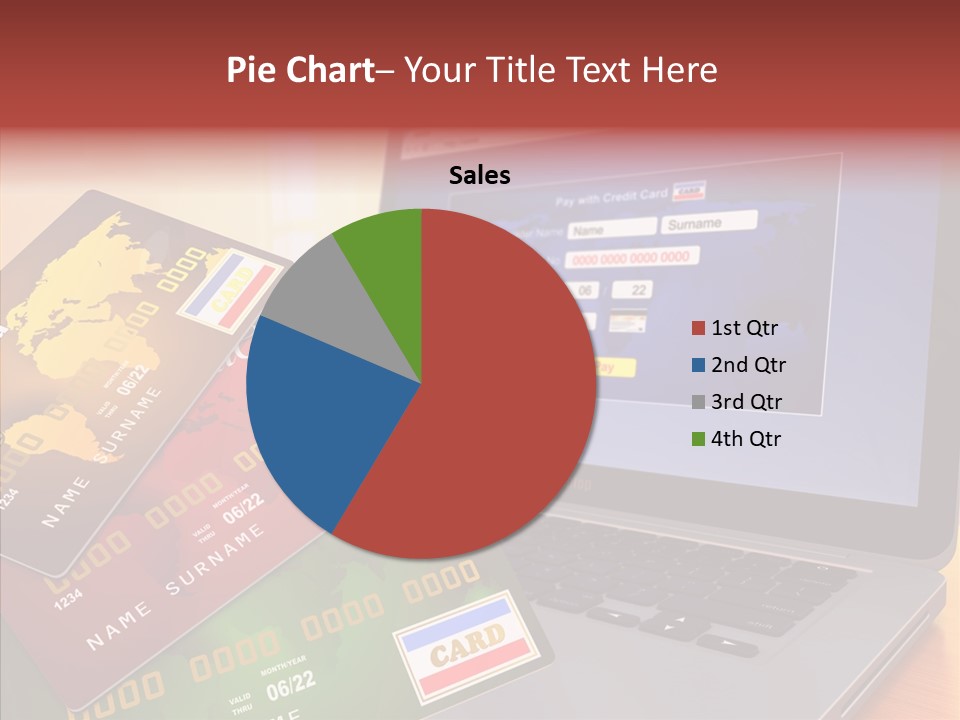 Financial Computer Commercial PowerPoint Template