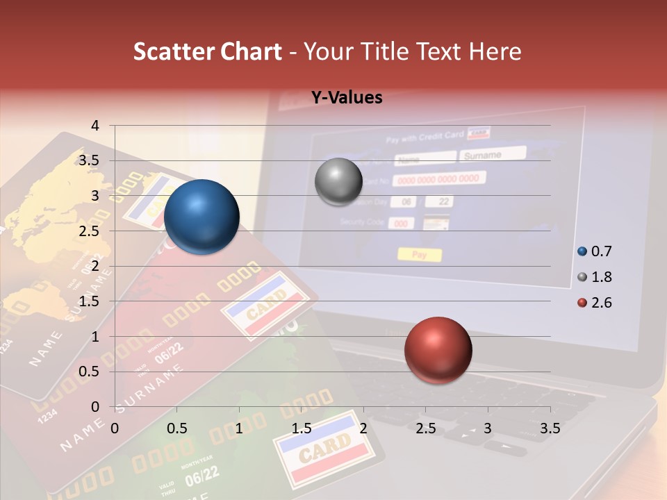Financial Computer Commercial PowerPoint Template